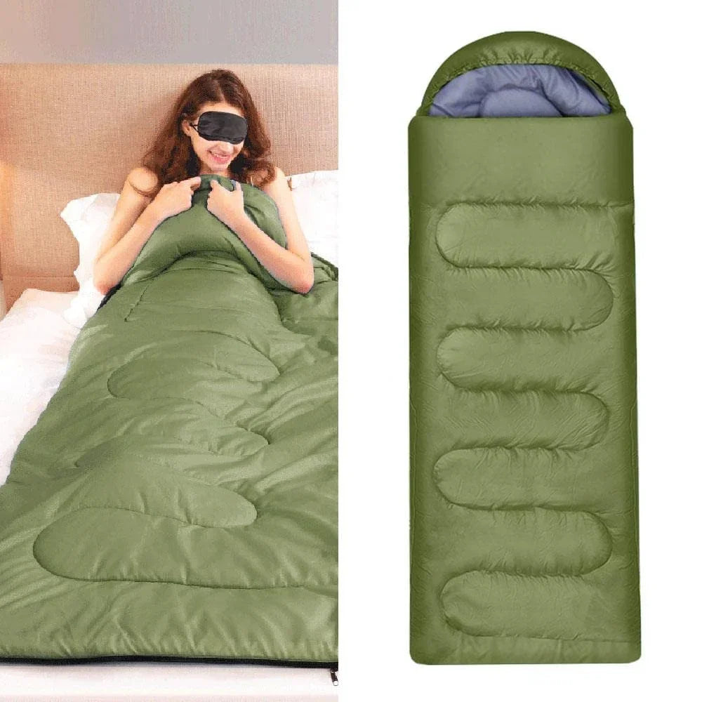 Sac de couchage de Camping ultraléger et étanche, enveloppe chaude pour 4 saisons, sacs de couchage pour voyage en plein air et randonnée