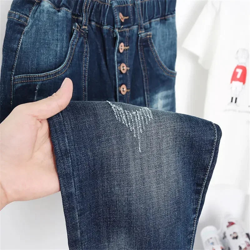 5XL High Waist Jeans Women Vintage Plus Size Jeans Woman Baggy Harem Pants Boyfriend Denim Jeans Streetwear Women Z31