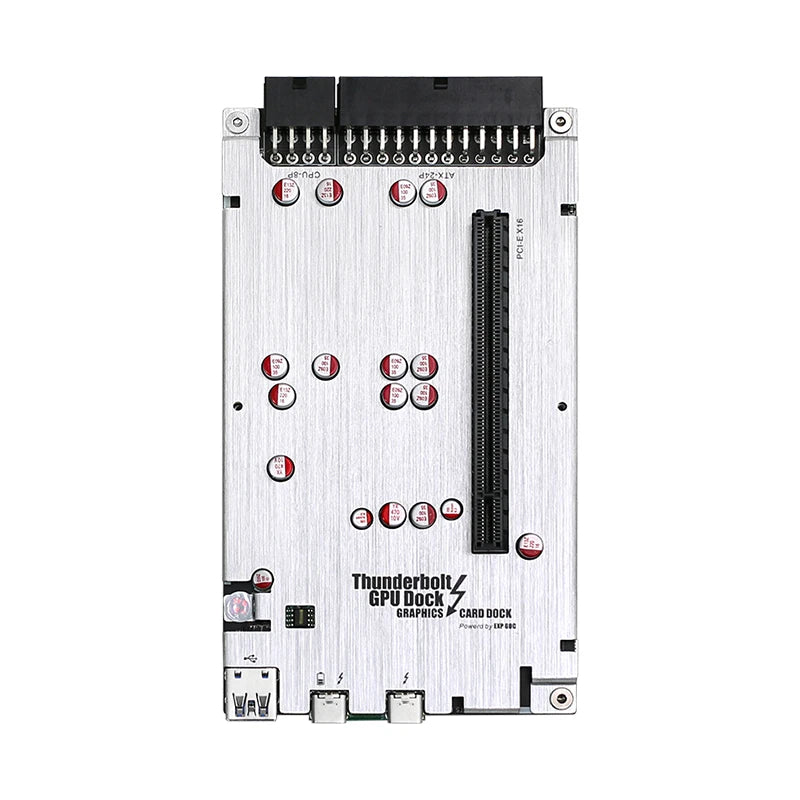 TH3P4G3 Thunderbolt Compatible GPU S6 PCI-E X16 Ordinateur Portable à Carte Graphique Externe pour Ordinateur Portable, Thunderbolt Compatible 3 4
