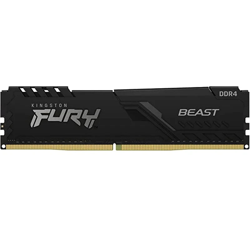 Kingston FURY Beast DDR4 RAM 8 Go 16 Go 32 Go 2400/2666/3200/3600 MHz 288 broches 1,2 V Module de mémoire PC4 pour ordinateur de bureau