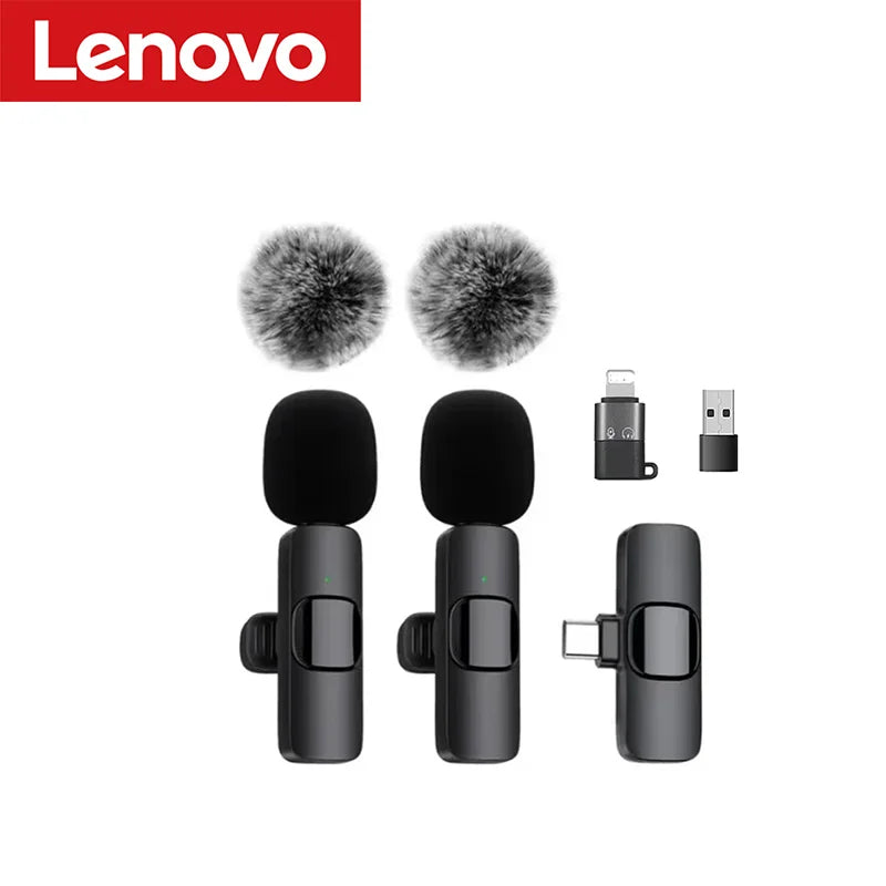 Micro Lavalier Sans Fil Mini — Gaming, Streaming, Enregistrement Audio/Vidéo, Smartphone