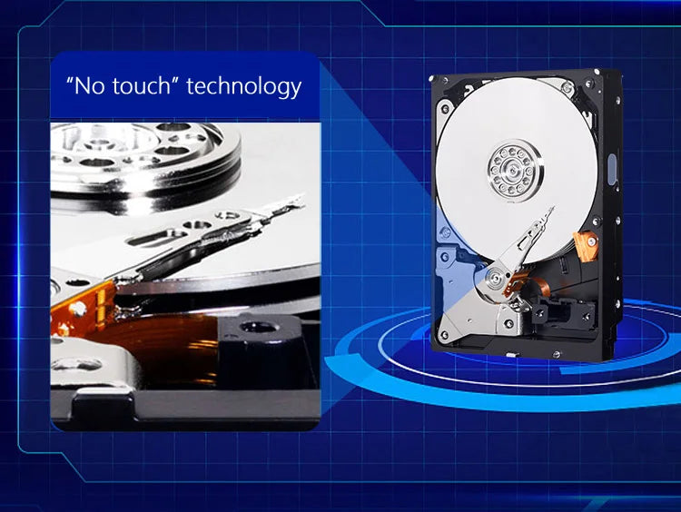 Disque dur interne WD Blue 3,5" SATA III 5400 RPM — 500 Go à 6 To