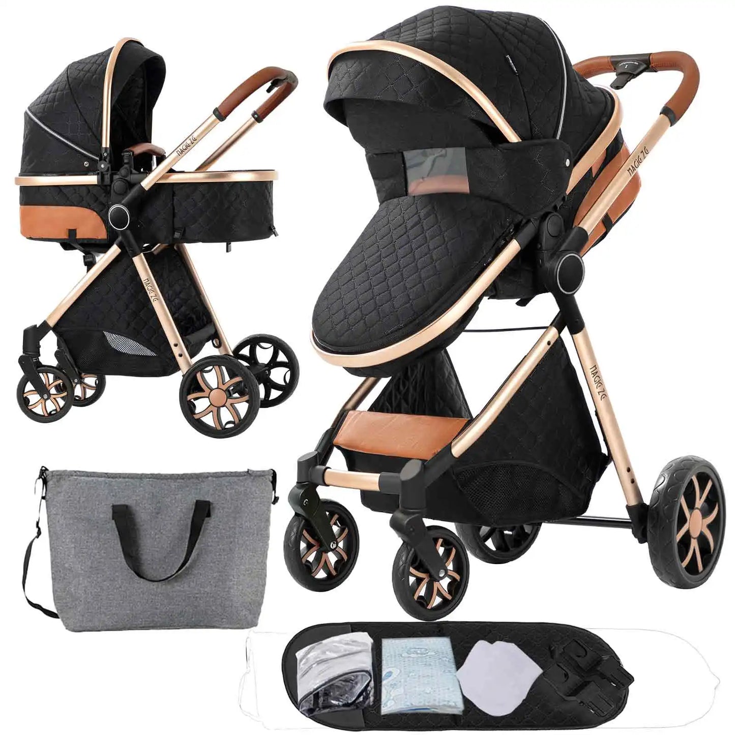 Cochecito, cochecito de bebé, accesorios para bebés, cochecito 2 en 1, artículos para recién nacidos, carrito de bebé, capazo, cochecitos de bebé de cuatro ruedas