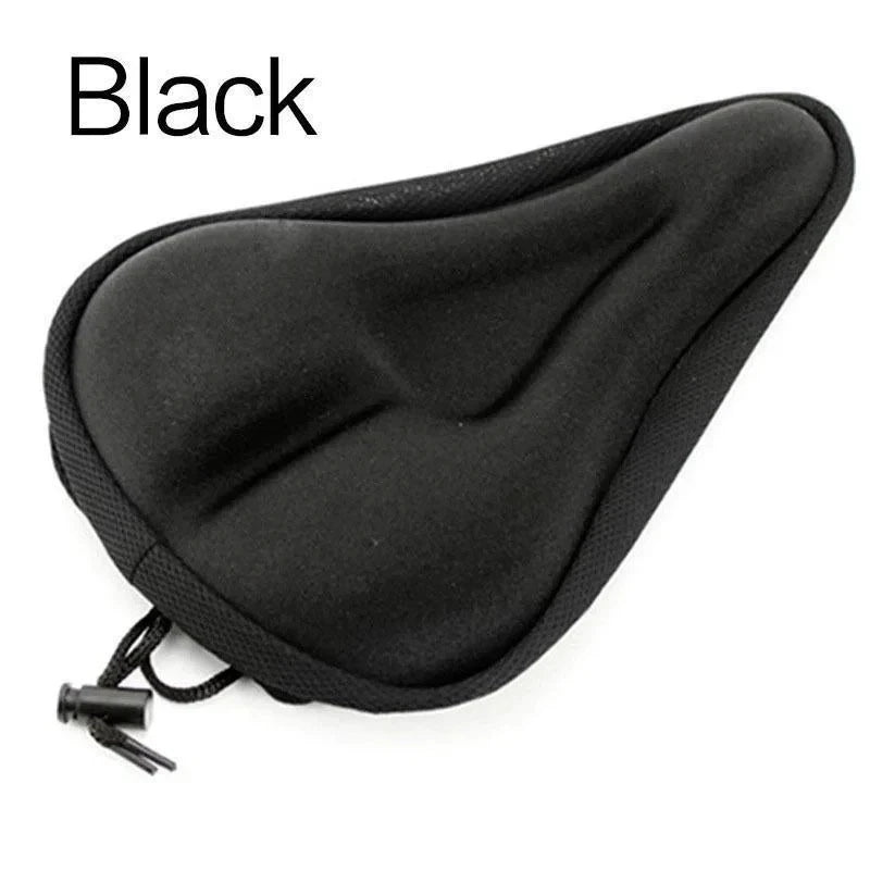 1 Piece Bike Saddle Cover, 3D Padding, Wide Gel Cushion, for Mountain Bikes, Road Bikes, Comfortable and Soft Seat, Upgrade