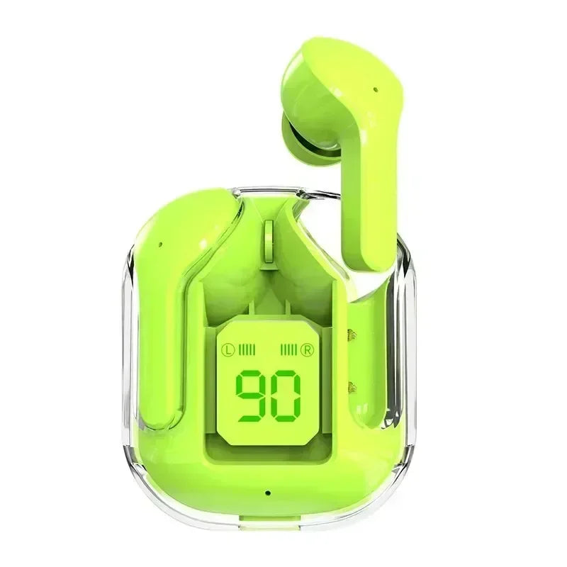 Écouteurs Bluetooth 5.2 sans fil — jeu faible latence, smartphones, musique, sport