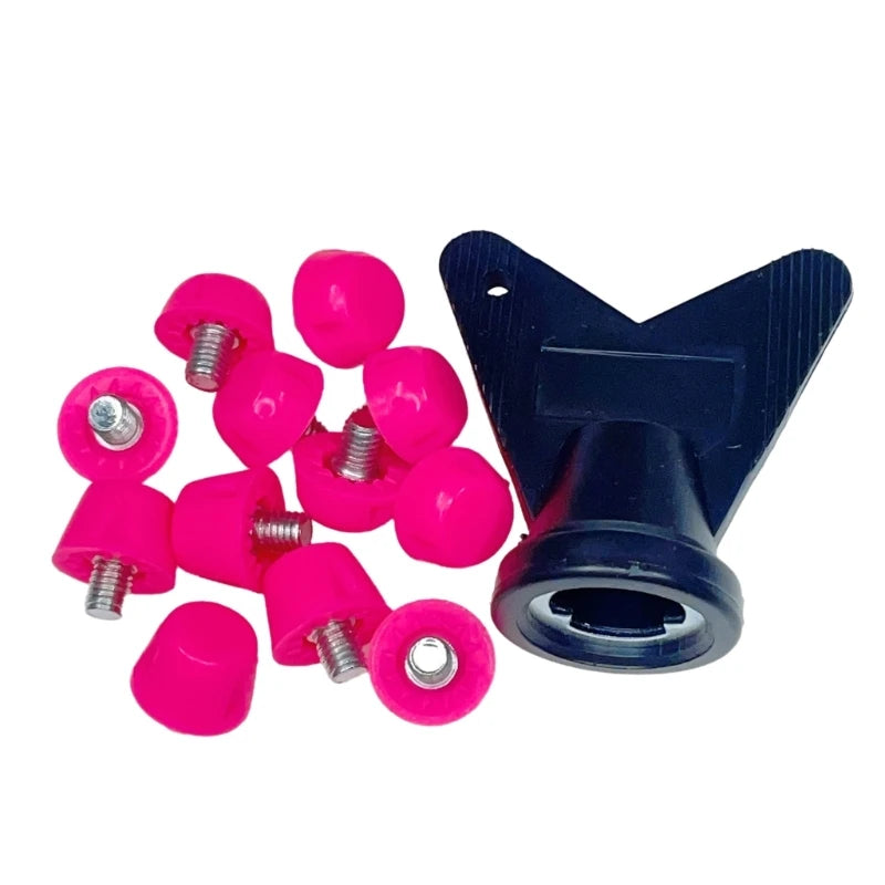 Crampons de Remplacement Football — Lot de 12 Goujons Plastique & Métal