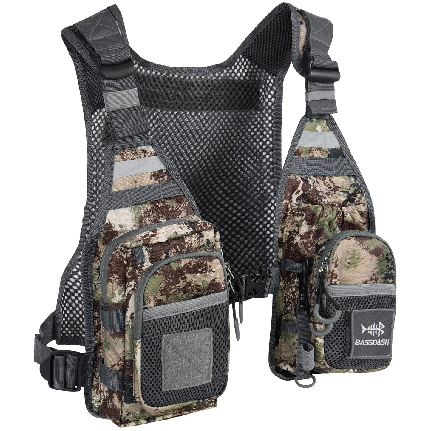 Bassdash-Glaçage de pêche à la mouche ultra léger pour hommes et femmes, sac de poitrine portable, taille unique, FV08