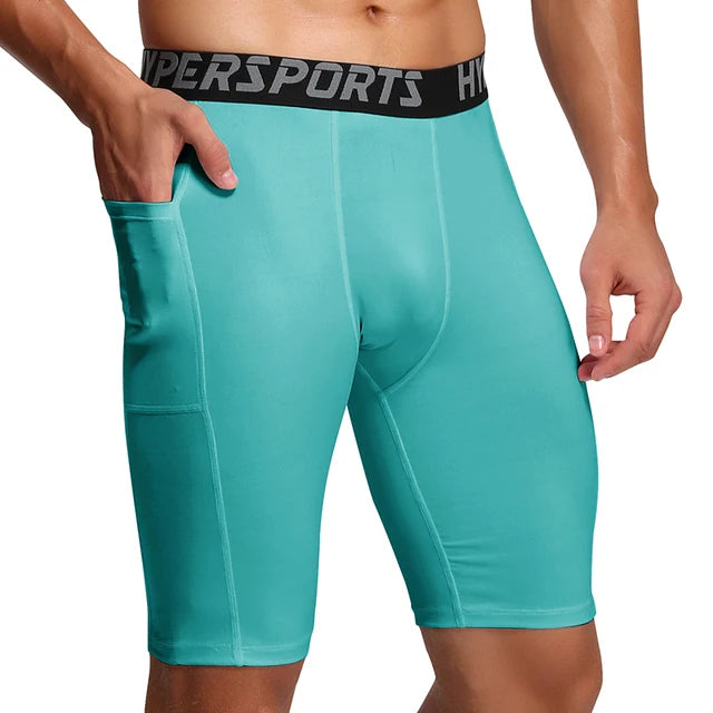 2025 Shorts de Compression hommes vêtements de Sport d'été collants d'entraînement Leggings de Fitness de gymnastique pantalons courts bas de Sport Shorts de course hommes