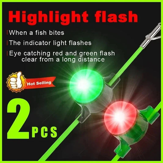 Alarme de Pêche Nocturne LED — Rappel Intelligent Morsure de Poisson
