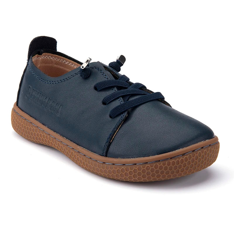 PEKNY BOSA – Girls' Spring and Summer Leather School Uniform Sneakers
