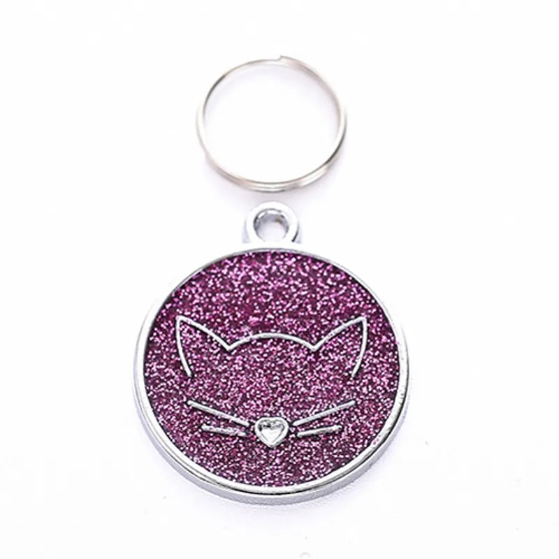 Placa de identificación personalizada para perro, etiquetas de identificación personalizadas de pata de cachorro, grabado de nombre gratis, colgante antipérdida, etiquetas para gatos, accesorios para perros y mascotas