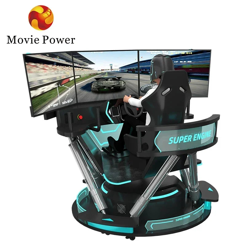 Simulateur de Course F1 VR — Parc Attractions, Voiture Arcade, Machine de Jeu