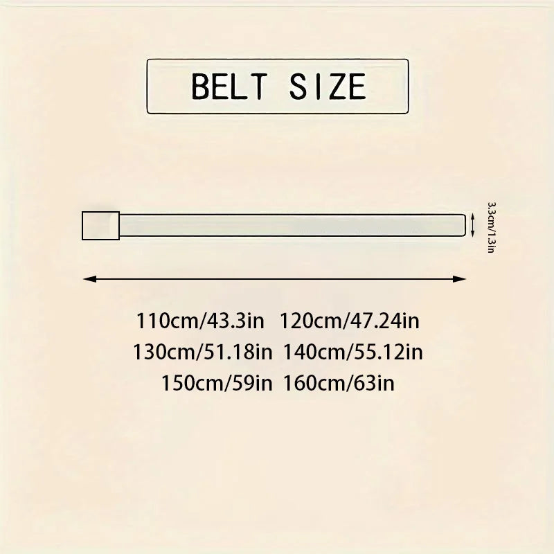 Men's Leather Belt Fashion Automatic Buckle Cowhide Luxury Male Belts Designer Black Belt 110-160 cm Large Size Jean Belt