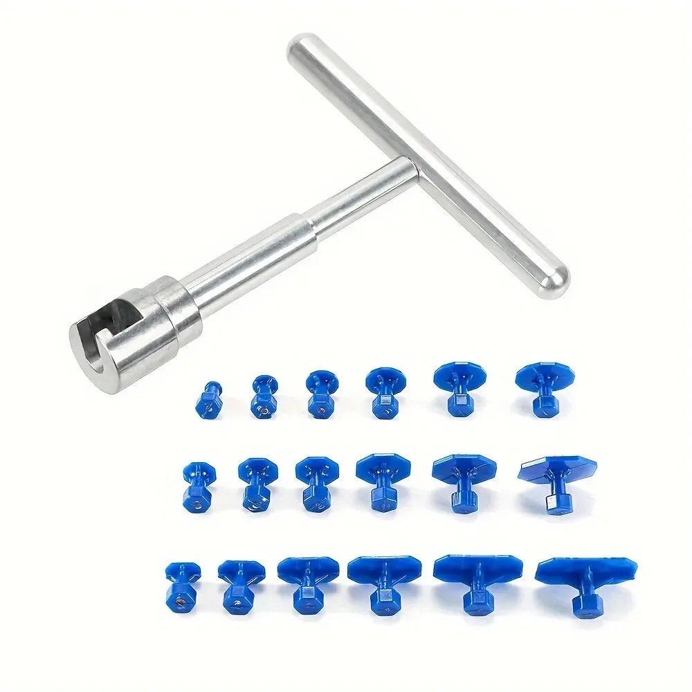 Herramienta de reparación de abolladuras sin pintura para coche, chapa metálica mecánica, piezas de carrocería de automóvil, kit de botella, kit de herramientas manuales