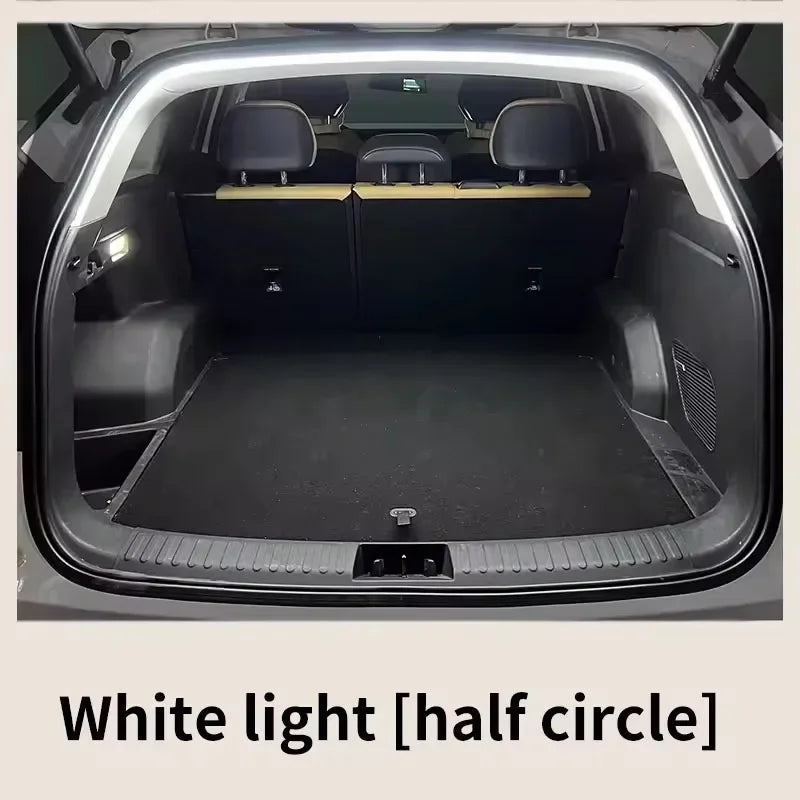 Éclairage de coffre de voiture haute luminosité, lumière ambiante, décoration intérieure, câblage LED, détection automatique gratuite, bande lumineuse pour hayon