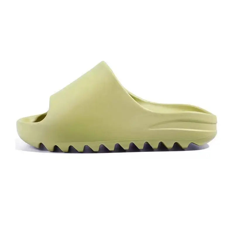 Women's and Men's Summer Slippers, Casual Sandals, Beach Shoes, Soft Bottom Slides, Thick Platform, EVA Non-Slip Home Slippers