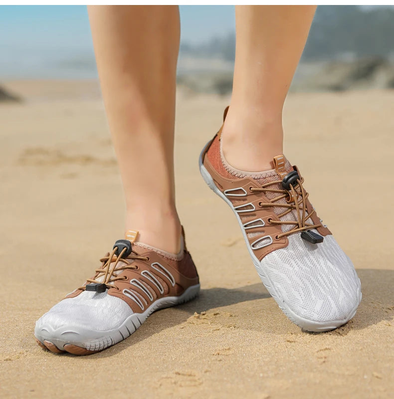 Chaussures d'eau de plage pour hommes et femmes, nu-pieds, natation dans la mer, sports aquatiques