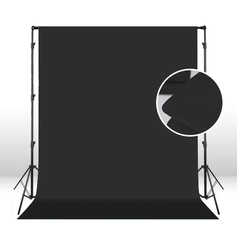Fond de Photographie Mousseline Chromakey — Écran Vert, Blanc, Noir ou Gris Studio