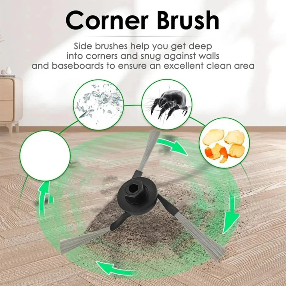 Accessories for Dreame L40 Ultra / X40 Ultra Robot Vacuum Cleaner, Dust Bags, Mop Pads, Main Side Brushes, Cloths, HEPA Filters, Spare Parts