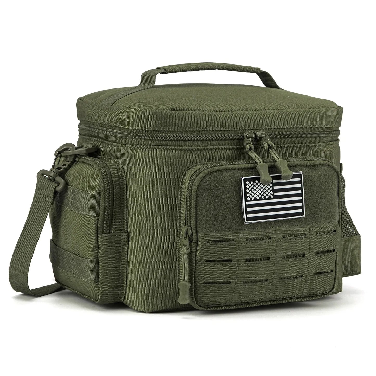 DulLunch Box - Bolsa térmica impermeable para hombre, nevera portátil, duradera, exterior, camping, picnic, trabajo, rapDuty