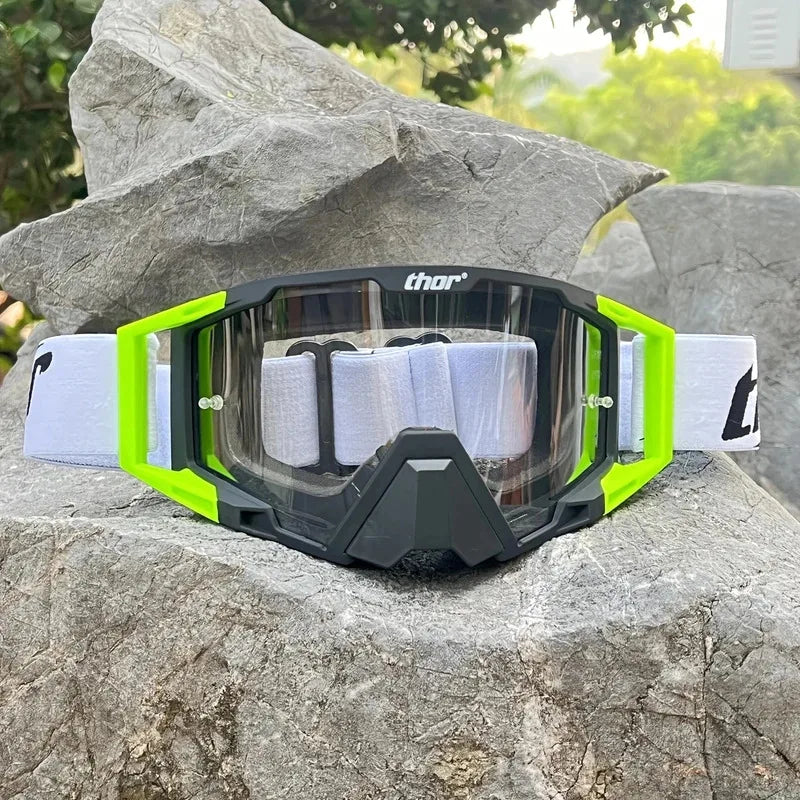 Lunettes Motocross Coupe-Vent — Casque VTT Moto Tout-Terrain Accessoires Vélo