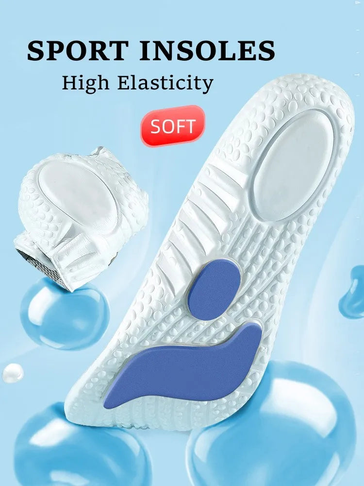 Semelles Intérieures Sport Orthopédiques — Absorption Chocs, Fasciite Plantaire, Homme & Femme