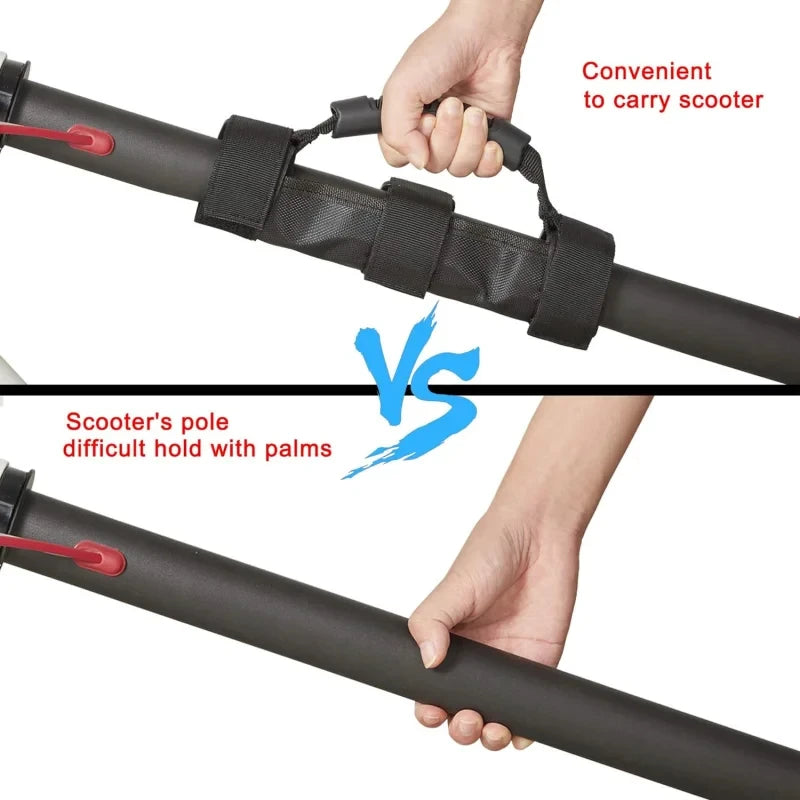 Asa de transporte portátil para Scooter Eléctrico Xiaomi M365 1s Pro 2, correas de transporte para Skateboard Ninebot ES1 ES2 Max G30