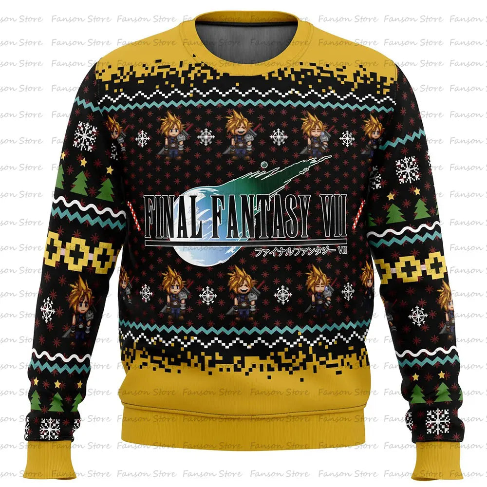 Sweat À Capuche Noël Anime Dessin Animé Couple — Mode Nouvelle Collection 2025