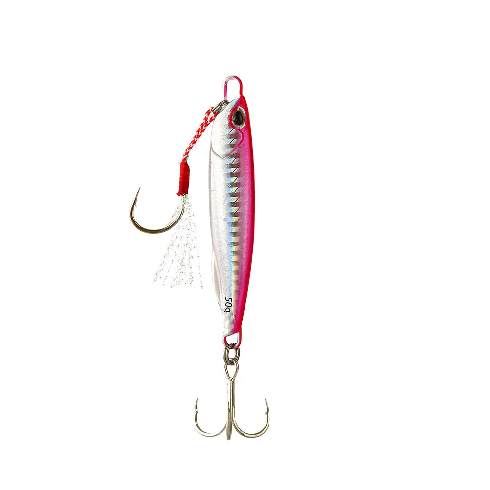 Leurre de Pêche Artificiel Japonais 10 à 50g — Appat Casting Bar & Poissons de Mer