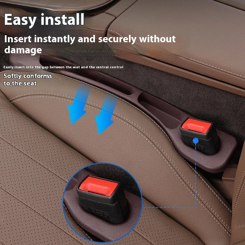 Bouchon d’Espacement Siège Voiture — Bande Anti-Fuite & Boite Rangement Multifonction