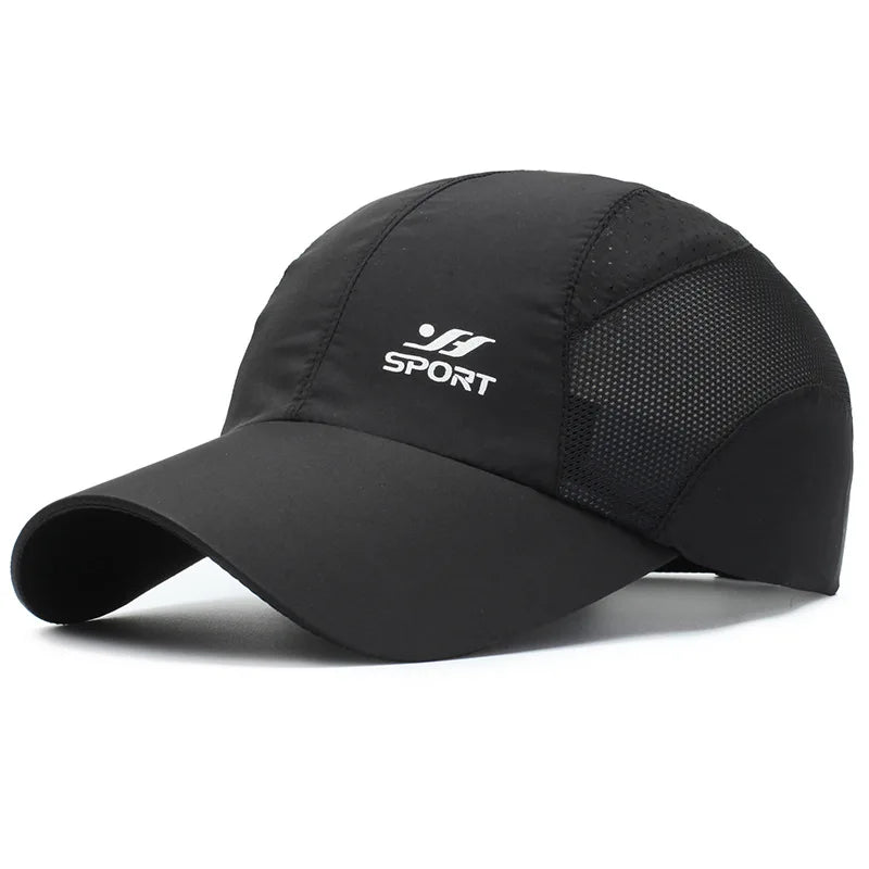 Restez protégé par style : casquette de baseball avec protection UV avec capote souple à séchage rapide, sangle respirante pour la randonnée, la pêche et l'extérieur