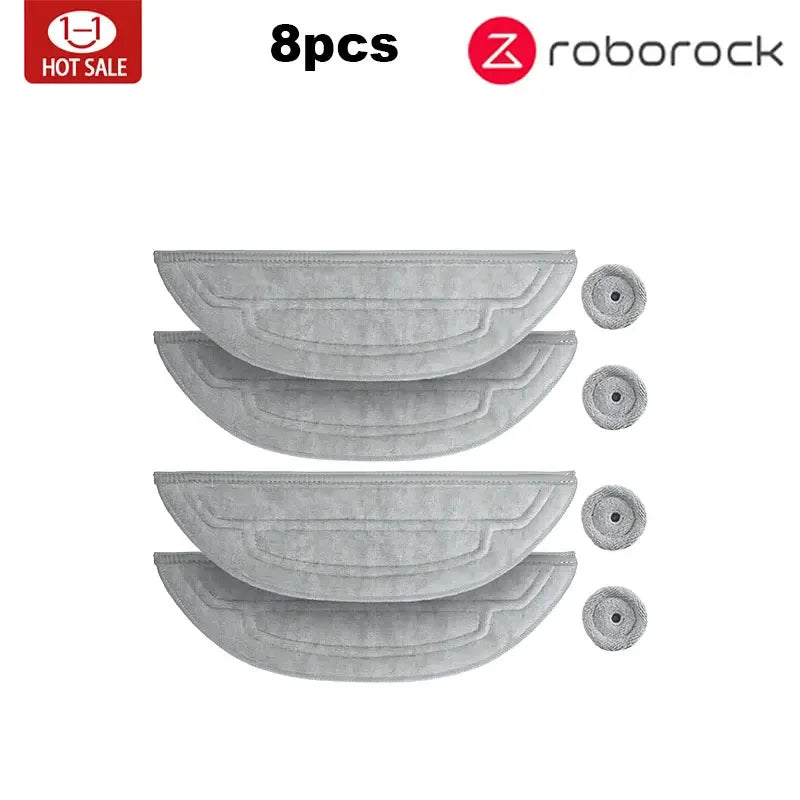 Roborock S8 MaxV Ultra robot aspirador accesorios mopa trapeadores bolsas de vacío cepillo lateral filtro piezas de repuesto reemplazables