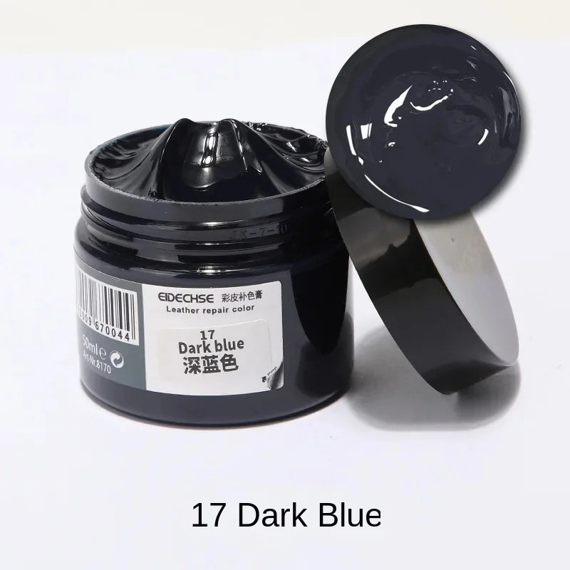Car Leather Repair Kit, Liquid Skin Recoloring Balm, No Heat Repair Tool, Auto Seat Holes, Scratches, Cracks, Rips, Shoes Restoration Set