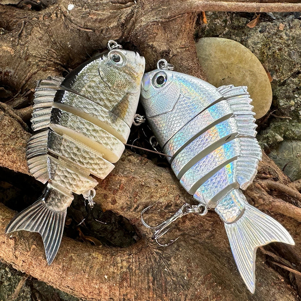 Swimbait 16.5g 8cm leurre multi-joint crayon à coulage lent gabarit en métal VIB Pesca Wobbler triple crochets matériel de pêche à la carpe appât dur