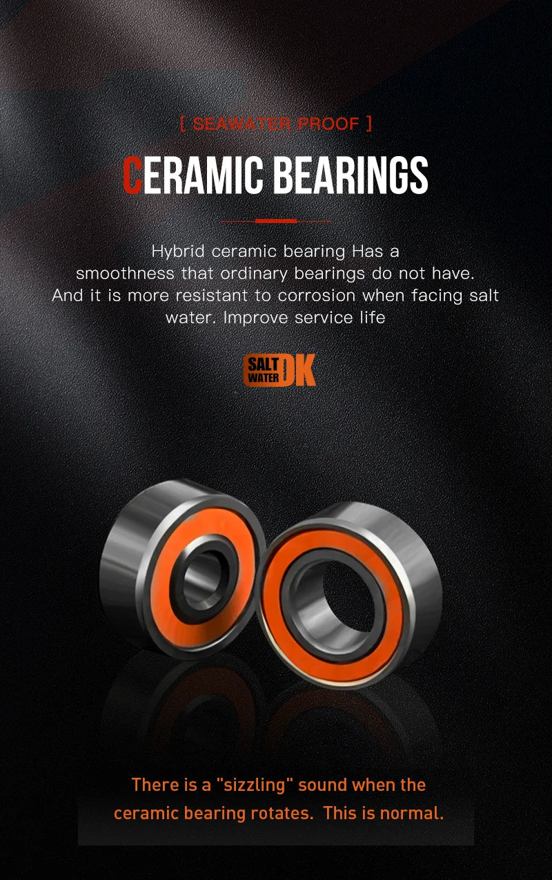 Moulinet Baitcasting SEASIR X2 — Roulement Céramique, Frein N52, 7.3:1
