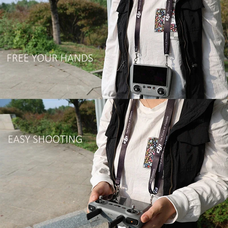 Cordón de cuello con tornillo para DJI Mini 3/4 Pro AIR 3, para Mini 3 4 Pro MAVIC 3 PRO DJI RC 2, control remoto, accesorios para Dron