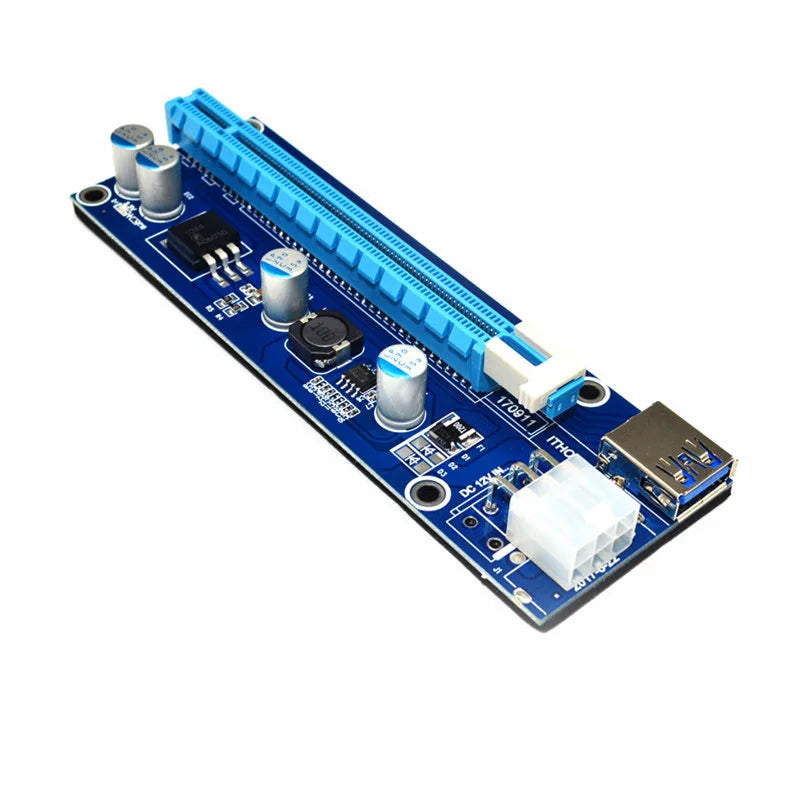 Mini PCIe vers PCI express 16X Riser pour ordinateur portable carte graphique externe EXP GDC BTC Antminer Miner mPCIe vers PCI-e slot carte minière