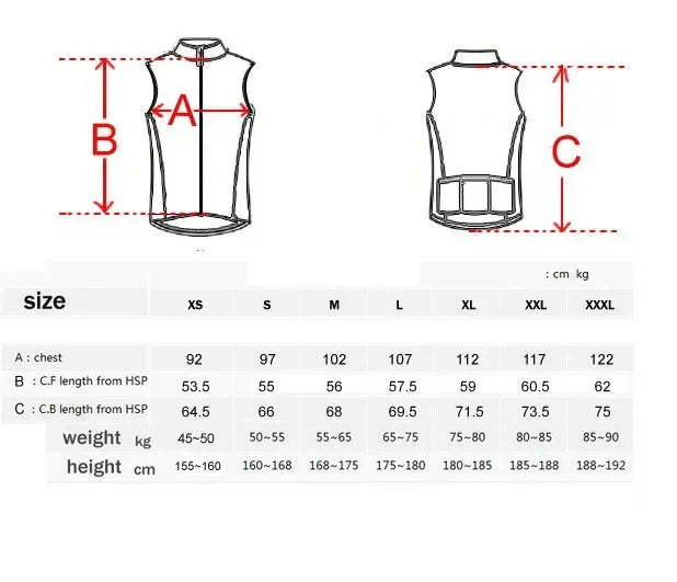 Gilet de Cyclisme Sans Manches Noir Rétro — Polaire Thermique, Coupe-Vent, Été/Hiver