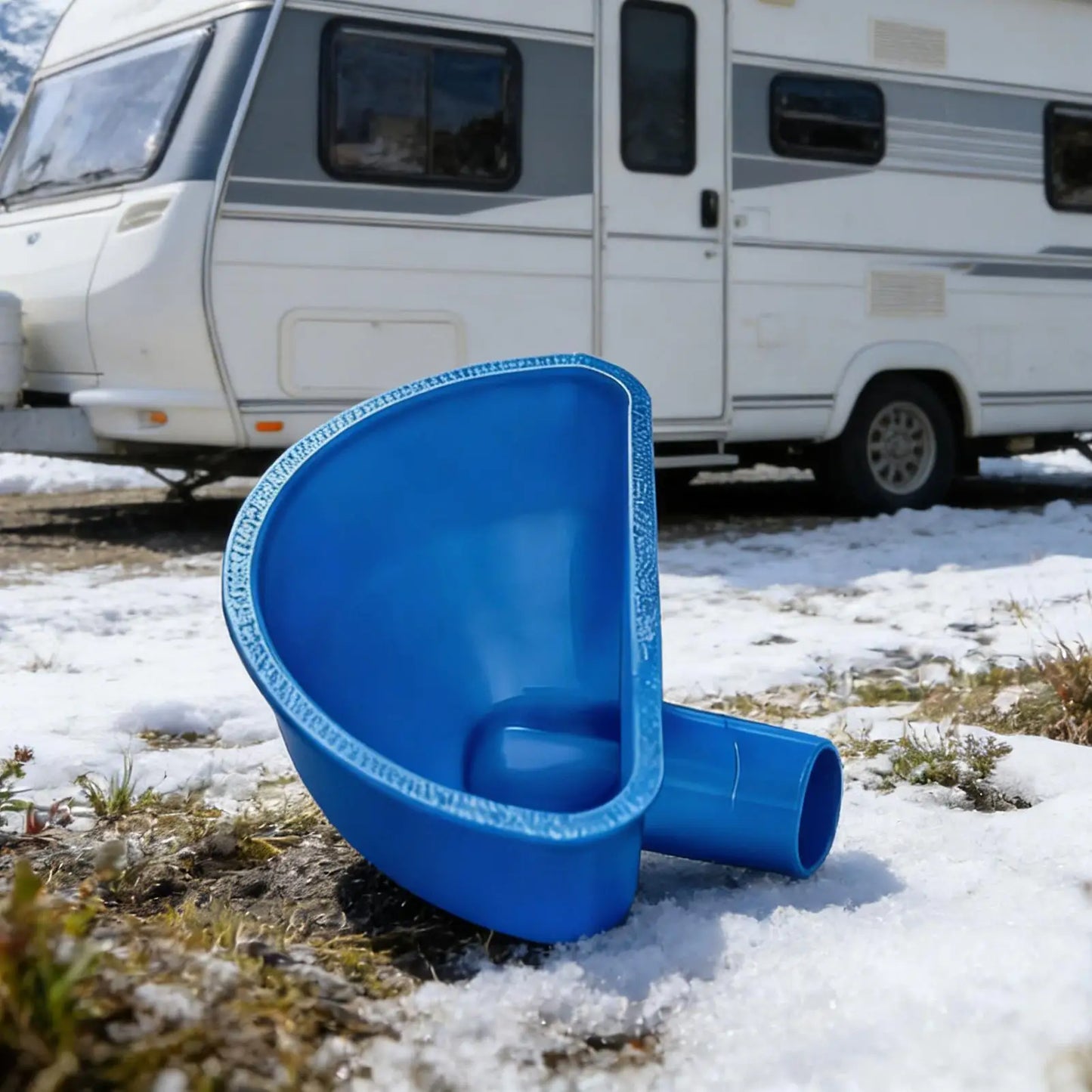 Nouvel entonnoir de remplissage anti-débordement à large ouverture pour réservoir d'eau de camping-car, idéal pour remorque, fourgon, camping-car, voyage, camping, road trip