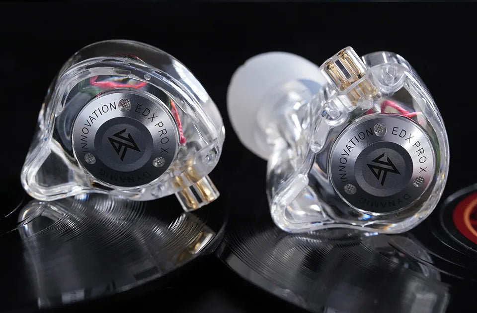 KZ EDX PRO X Auriculares HIFI de bajos dinámicos, audífonos deportivos con cancelación de ruido, cable de 2 pines KZ ZSTX ZSN PRO X EDC EDA ZVX
