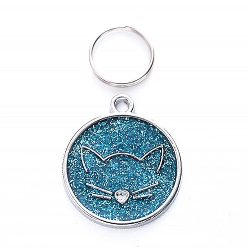 Placa de identificación personalizada para perro, etiquetas de identificación personalizadas de pata de cachorro, grabado de nombre gratis, colgante antipérdida, etiquetas para gatos, accesorios para perros y mascotas