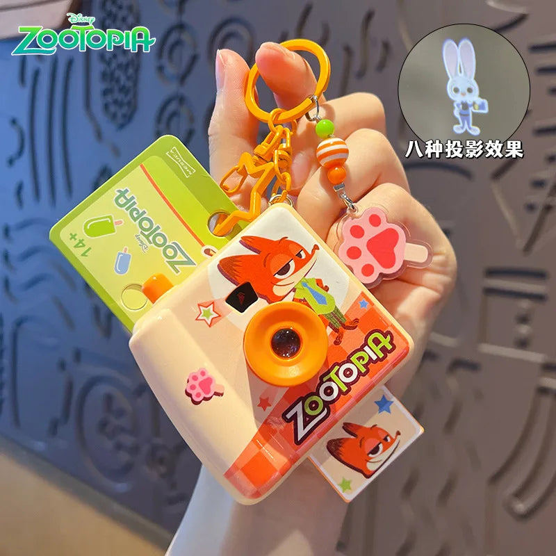Porte-clés appareil photo jouet créatif pour enfants — pendentif sac à dos, souvenir fête d'anniversaire