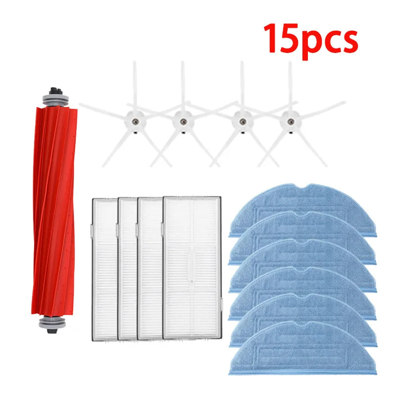 Roborock S7 S70 S75 S7Max S7 MaxV Ultra T7S Plus S7 Pro Ultra Accessories Main Brush Hepa Filter Mops Robot Vacuum Cleaner Parts
