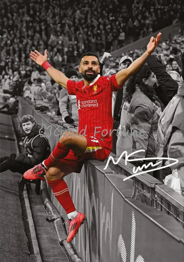 Affiche Toile Étoiles du Football — Décoration Murale Salon & Chambre