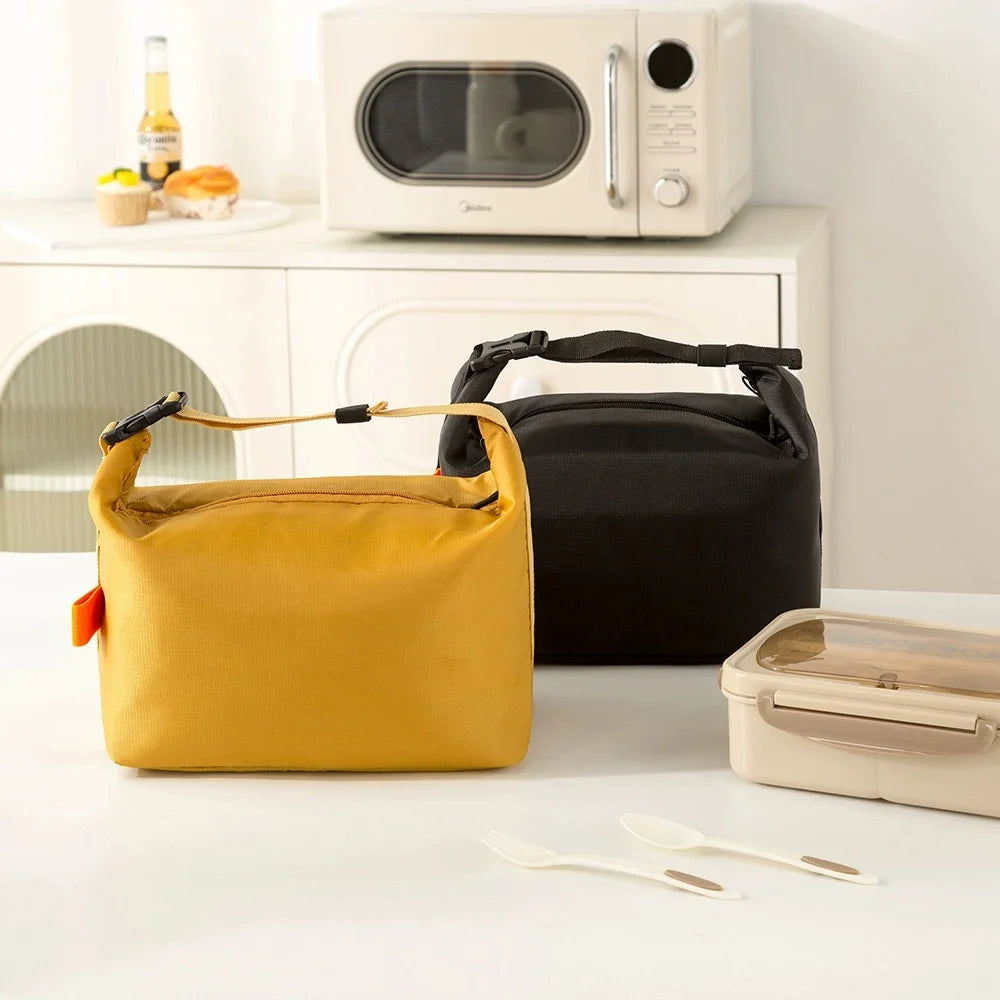 Bolsa de almuerzo con aislamiento, loncheras aisladas a prueba de fugas, bolsas reutilizables de gran capacidad para el trabajo, los viajes