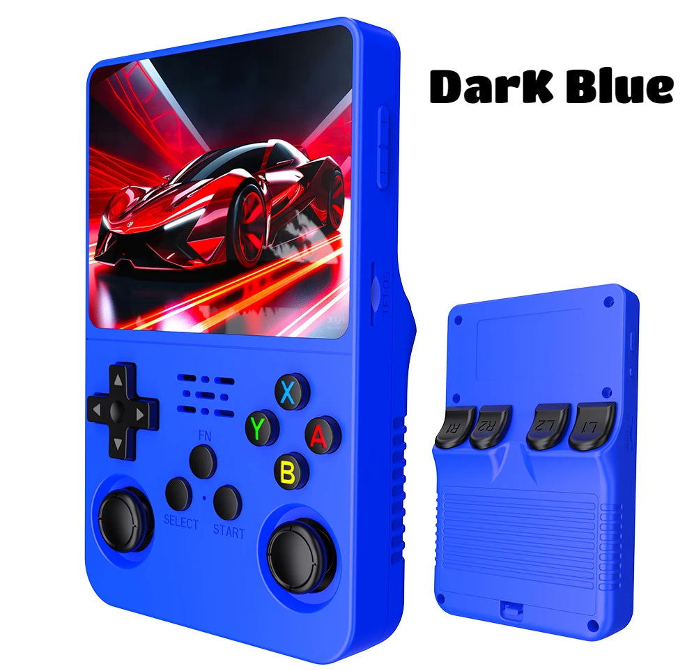 BOYHOM 256G 128G R36S Consola de juegos portátil retro sistema Linux de 3.5 pulgadas IPS reproductor de bolsillo portátil de 64 GB videojuegos regalos para niños