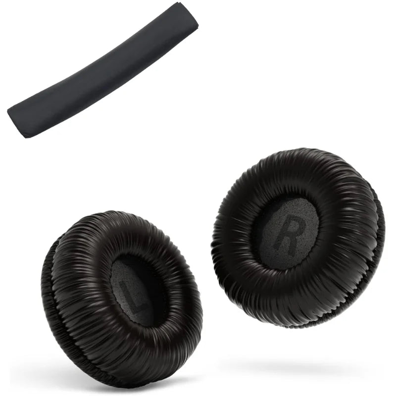 Oreillettes de remplacement pour casque Bluetooth — coussinets et bandeau, compatible T450BT T500BT Tune600 660 510BT