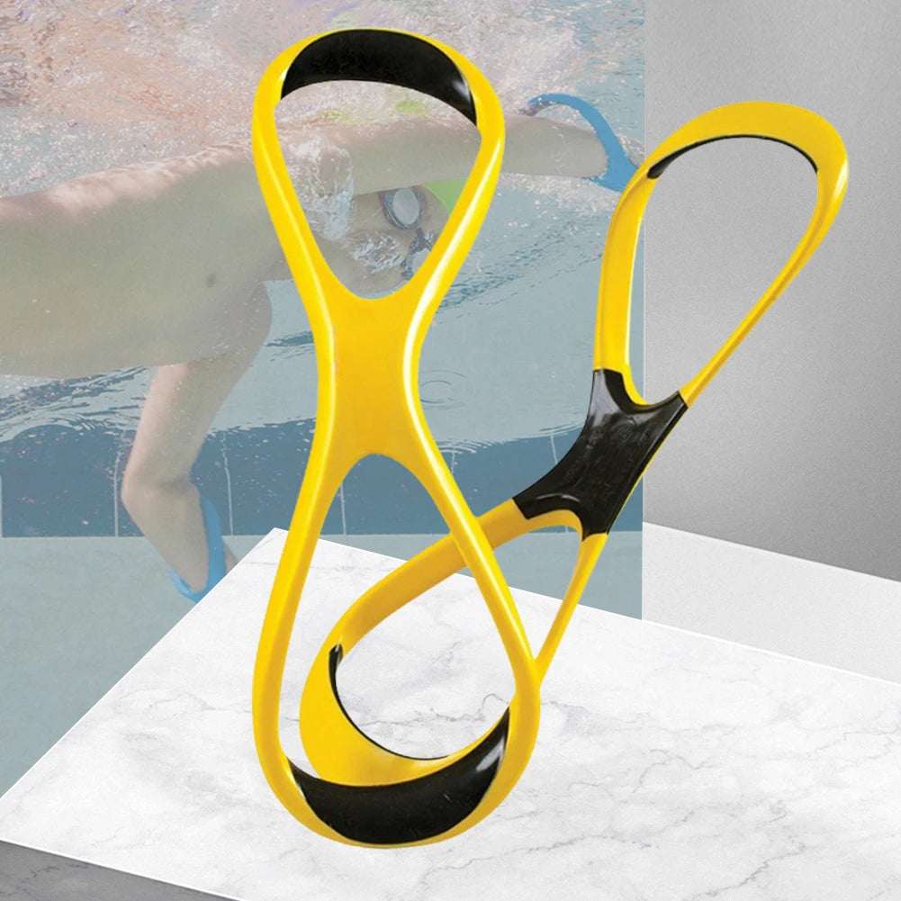 Entraîneur de natation en forme de 8, attelle d'avant-bras, résistant à l'usure, outil d'aide à la natation, pied d'avant-bras pour le dos, la natation