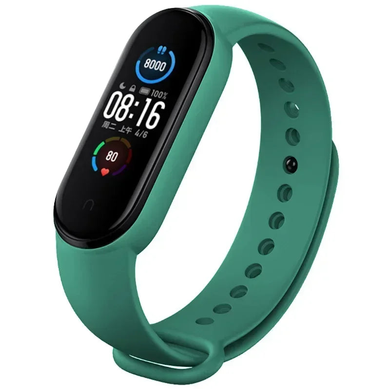 Bracelet Silicone Remplacement Band 3/4/5/6/7 — Accessoires Montre Connectée