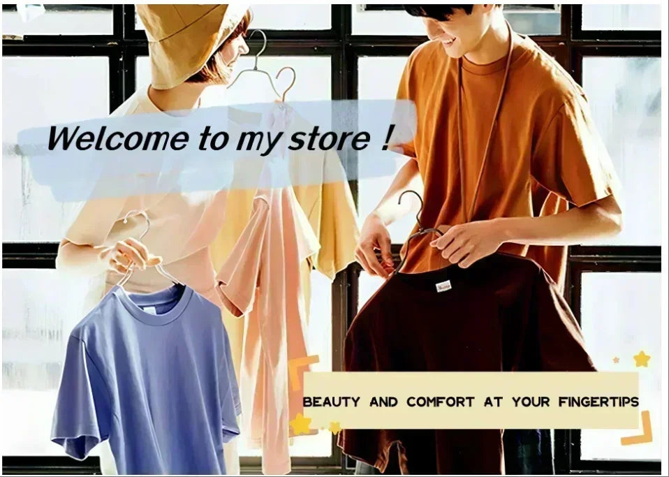 Camiseta estampada para hombre, camiseta informal de algodón de manga corta y cuello redondo para mujer, comodidad para las vacaciones